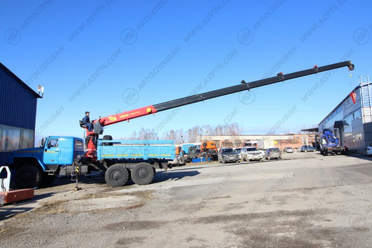 Бортовой Урал 4320-1912-60Е5 с КМУ ИТ-150 6