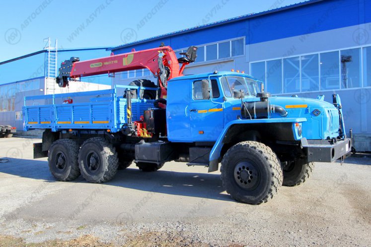 Бортовой Урал 4320-1912-60Е5 с КМУ ИТ-150 0