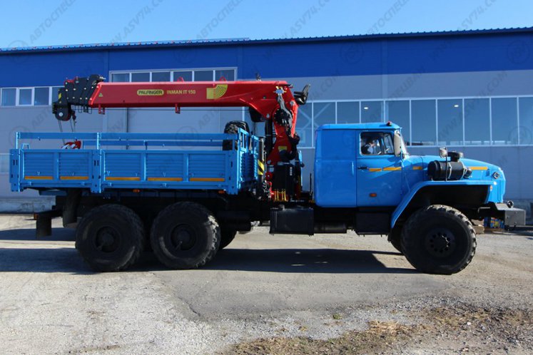 Бортовой Урал 4320-1912-60Е5 с КМУ ИТ-150 2