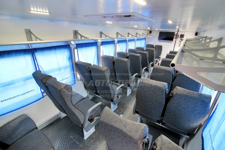 Вахтовый автобус КАМАЗ 43118-3027-50, 28 мест LUXE 10