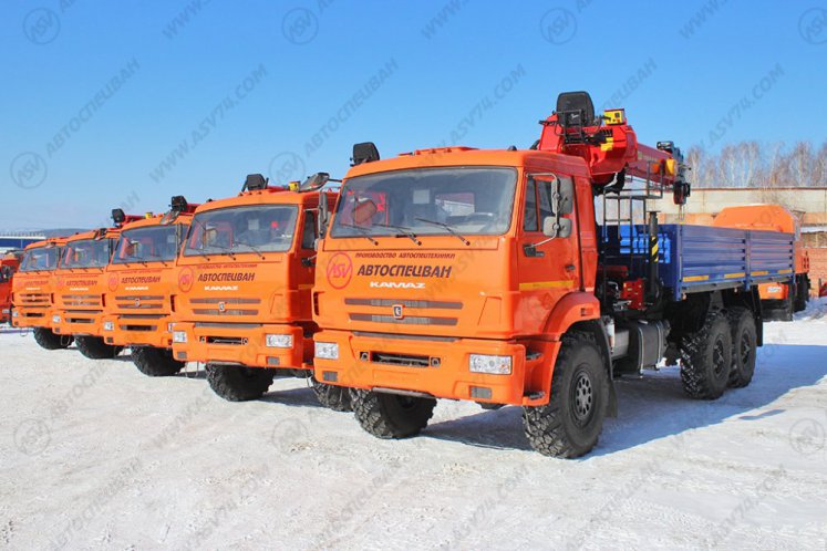 Бортовой КАМАЗ 43118-3027-50 с КМУ ИТ-150 (тросовый) 5
