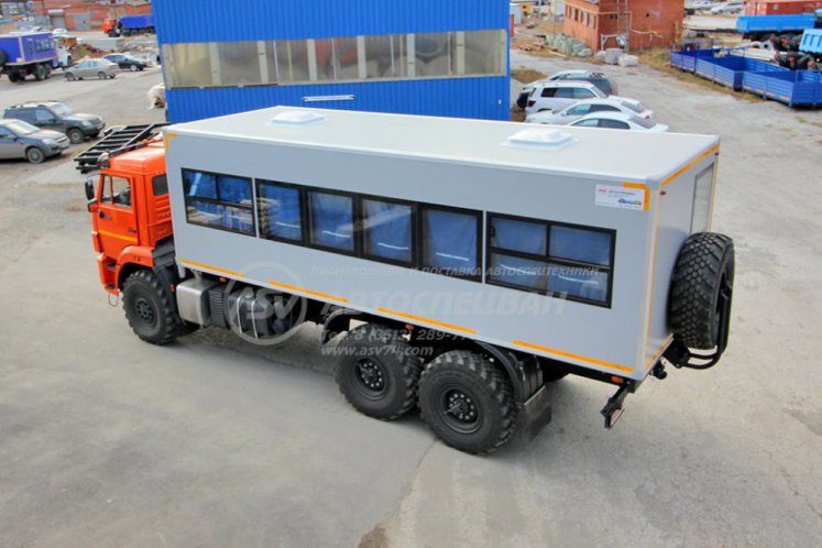 Вахтовый автобус КАМАЗ 43118-3027-50, 28 мест LUXE 5