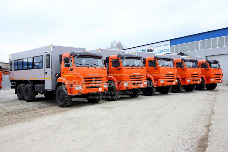 Вахтовый автобус КАМАЗ 43118-3027-50, 28 мест LUXE 7
