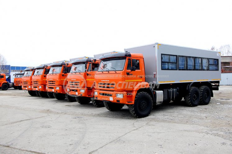 Вахтовый автобус КАМАЗ 43118-3027-50, 28 мест LUXE 8