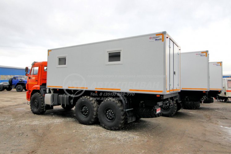 ГПА КамАЗ 43118-3027-50 с крытым грузовым отсеком 2