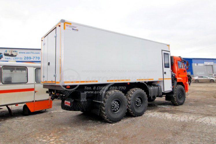 ГПА КамАЗ 43118-3027-50 с крытым грузовым отсеком 3