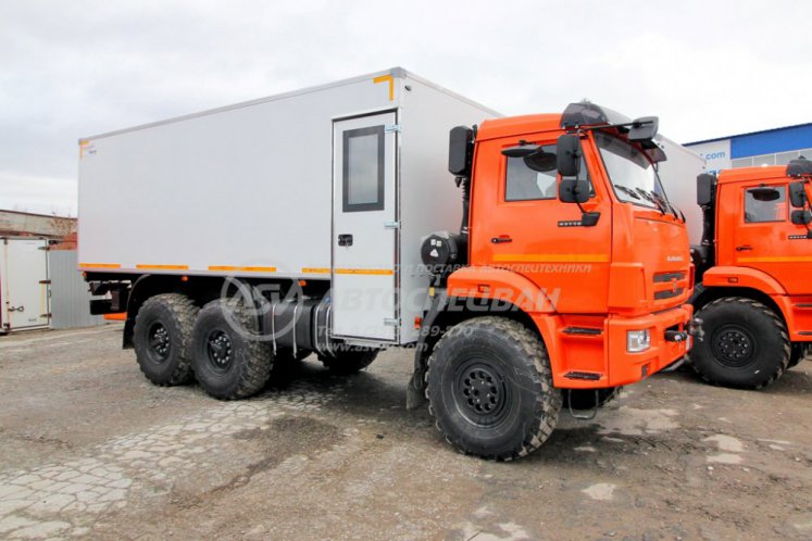ГПА КамАЗ 43118-3027-50 с крытым грузовым отсеком 0
