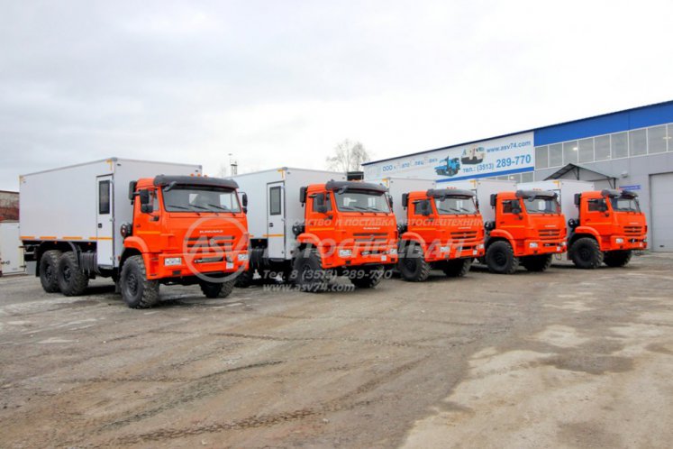 ГПА КамАЗ 43118-3027-50 с крытым грузовым отсеком 1