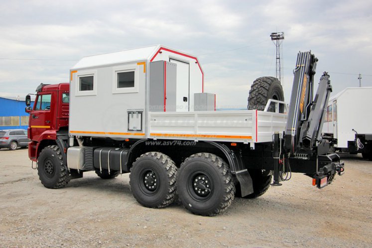 Агрегат для ремонта и обслуживания качалок КАМАЗ 43118-50 с КМУ ArmLift S3.2L7.7 1