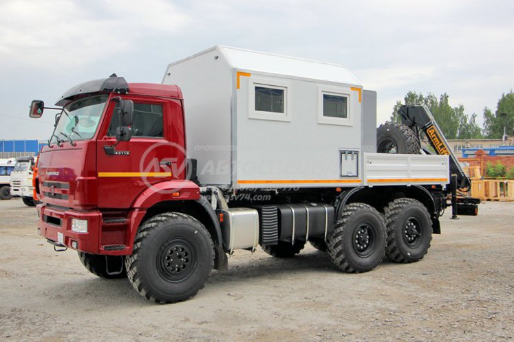 Агрегат для ремонта и обслуживания качалок КАМАЗ 43118-50 с КМУ ArmLift S3.2L7.7 2