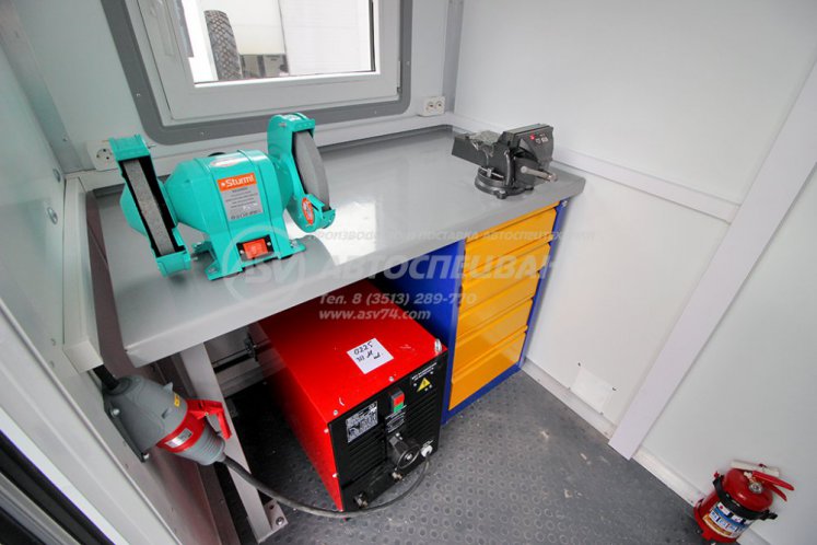 Агрегат для ремонта и обслуживания качалок КАМАЗ 43118-50 с КМУ ArmLift S3.2L7.7 7