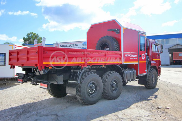 ГПА КамАЗ 43118-50 без КМУ 2