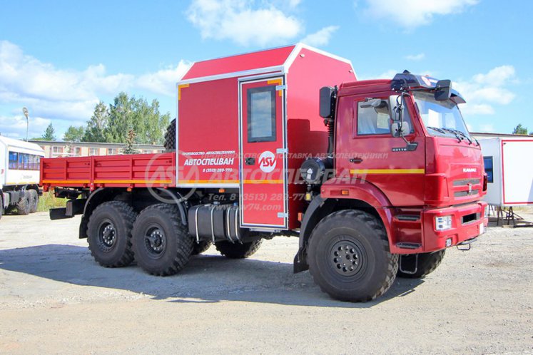 ГПА КамАЗ 43118-50 без КМУ 0