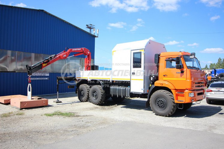 ГПА КамАЗ 43118-3027-50 с КМУ FERRARI F148 A2 7