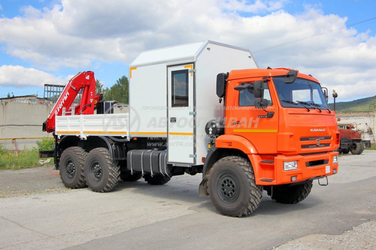 ГПА КамАЗ 43118-3027-50 с КМУ FERRARI F148 A2 0