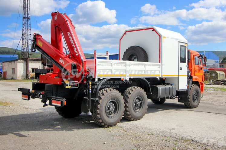 ГПА КамАЗ 43118-3027-50 с КМУ FERRARI F148 A2 4