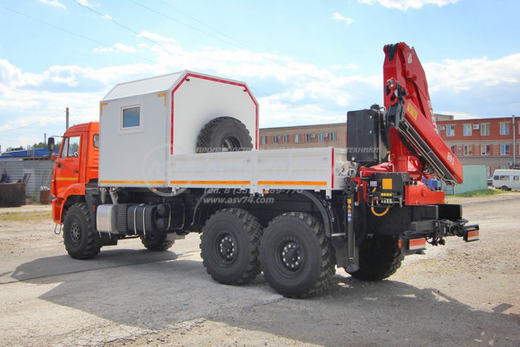 ГПА КамАЗ 43118-3027-50 с КМУ FERRARI F148 A2 2