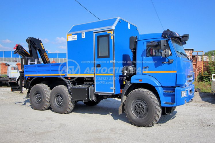 ГПА КамАЗ 43118-3027-50 с КМУ ArmLift S5L8 0