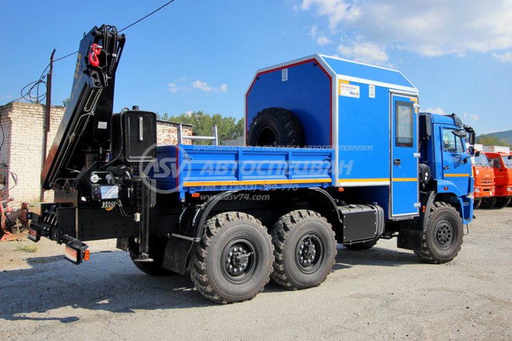 ГПА КамАЗ 43118-3027-50 с КМУ ArmLift S5L8 1