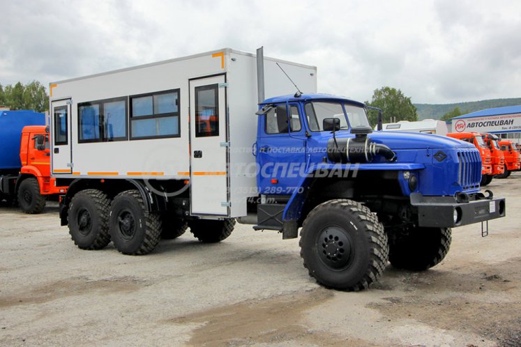 Вахтовый автобус Урал – 4320-1958-72Е, 20 мест 0