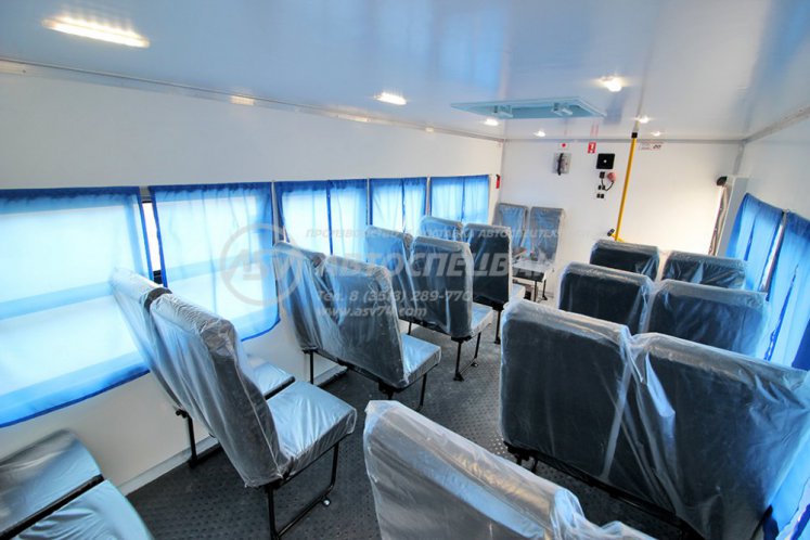 Вахтовый автобус Урал – 4320-1958-72Е, 20 мест 4