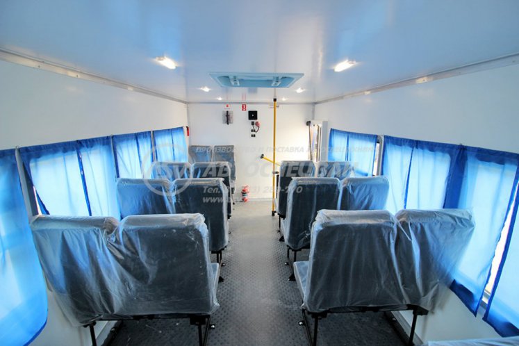 Вахтовый автобус Урал – 4320-1958-72Е, 20 мест 5