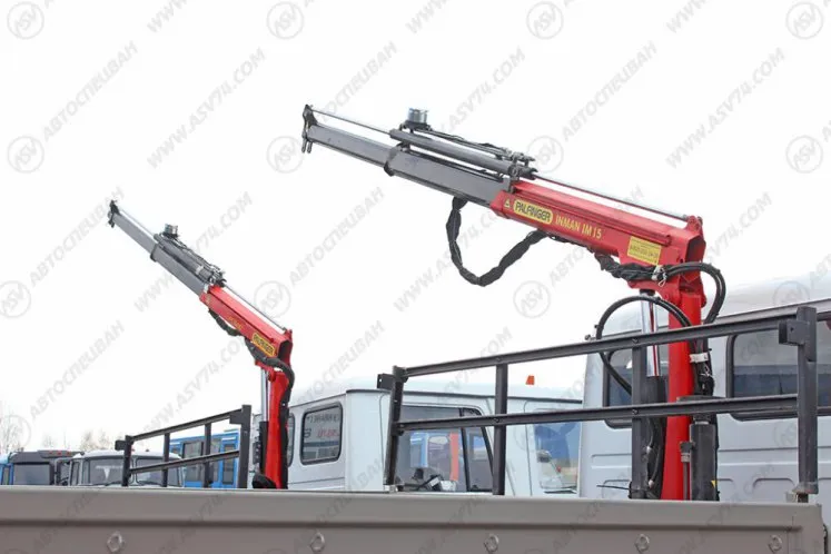 Бортовой автомобиль ГАЗ 33088 Егерь с КМУ Palfinger 1500 7