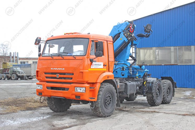 Седельный тягач КАМАЗ 43118-46 (53504-46) с КМУ ИМ-240 2