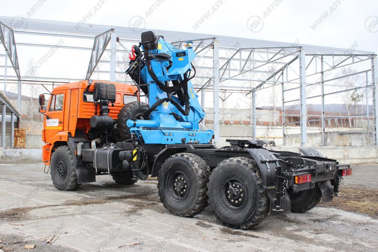 Седельный тягач КАМАЗ 43118-46 (53504-46) с КМУ ИМ-240 4