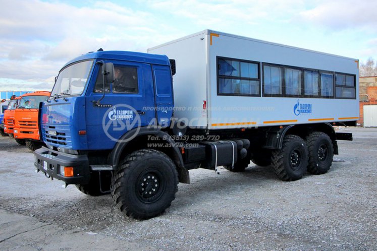 Вахтовый автобус Камаз 43118-1098-10 (Евро-2), 28 мест 3