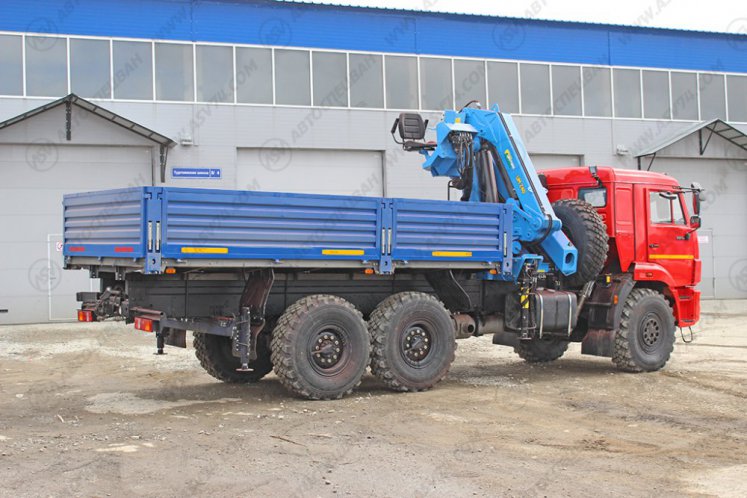 Бортовой автомобиль КАМАЗ 43118-3027-46 с КМУ ИМ-240 1