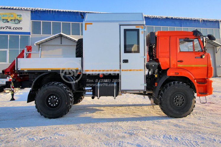 ГПА КамАЗ 43502-66 с КМУ Fassi F32A.0.22 1