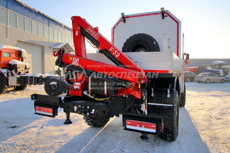 ГПА КамАЗ 43502-66 с КМУ Fassi F32A.0.22 2