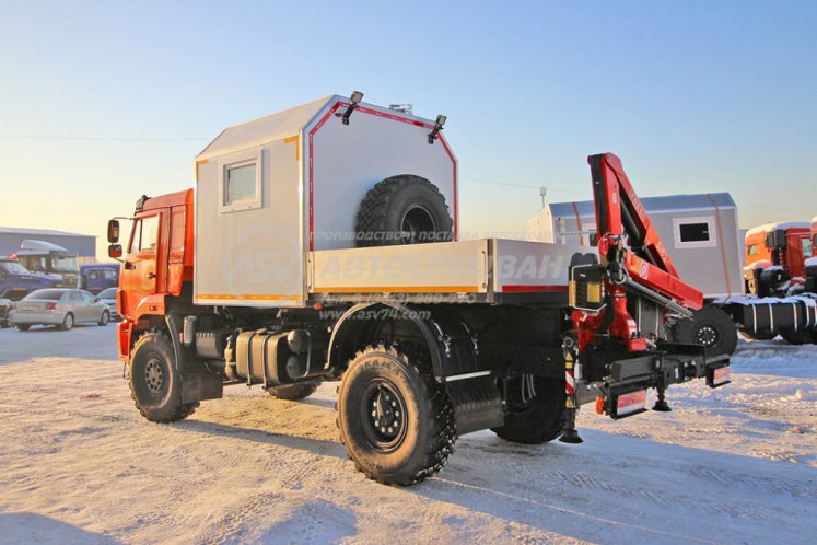 ГПА КамАЗ 43502-66 с КМУ Fassi F32A.0.22 3