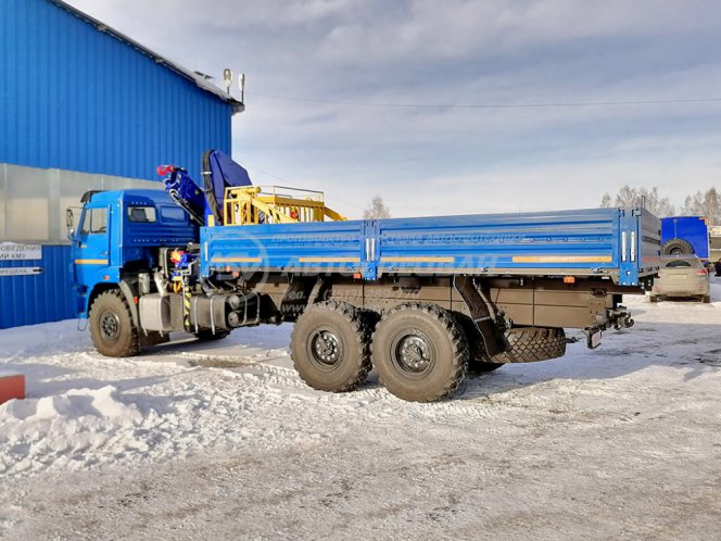 Бортовой КАМАЗ 43118-3027-50 с КМУ АНТ 12-2 2