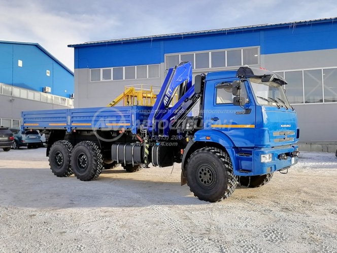 Бортовой КАМАЗ 43118-3027-50 с КМУ АНТ 12-2 0