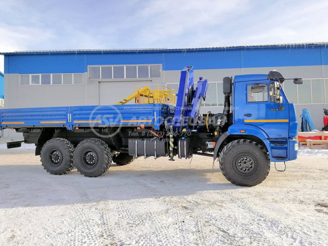 Бортовой КАМАЗ 43118-3027-50 с КМУ АНТ 12-2 1