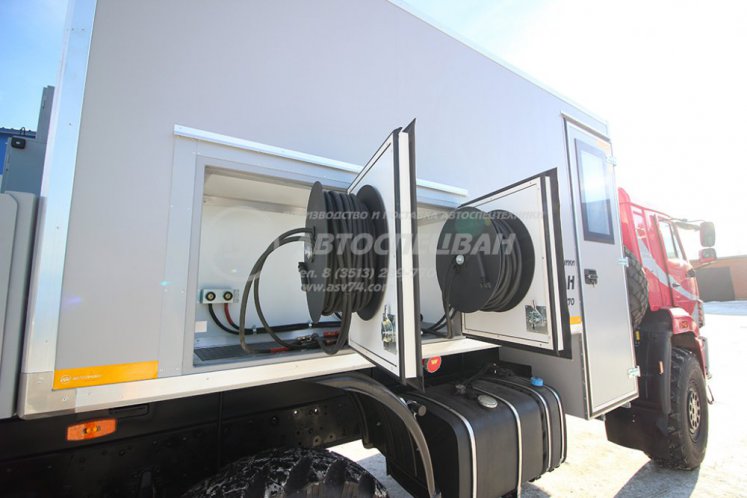 Агрегат ремонтно-сварочный (АРС) КамАЗ 43118-3027-50 с КМУ Rusman 302 5