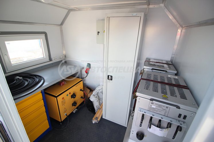 Агрегат ремонтно-сварочный (АРС) КамАЗ 43118-3027-50 с КМУ Rusman 302 6