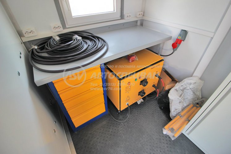 Агрегат ремонтно-сварочный (АРС) КамАЗ 43118-3027-50 с КМУ Rusman 302 7