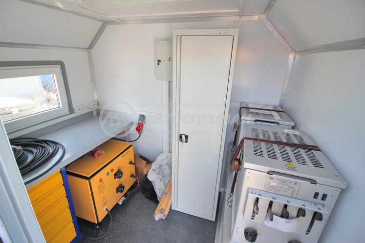 Агрегат ремонтно-сварочный (АРС) КамАЗ 43118-3027-50 с КМУ Rusman 302 8