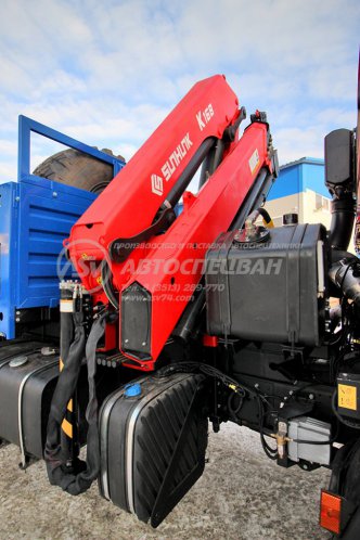 Бортовой КАМАЗ 43118-3027-50 с КМУ Sunhunk 168 6