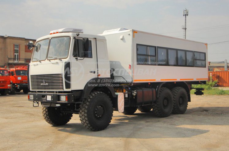 Вахтовый автобус 28 мест на шасси МАЗ 6317F9 1