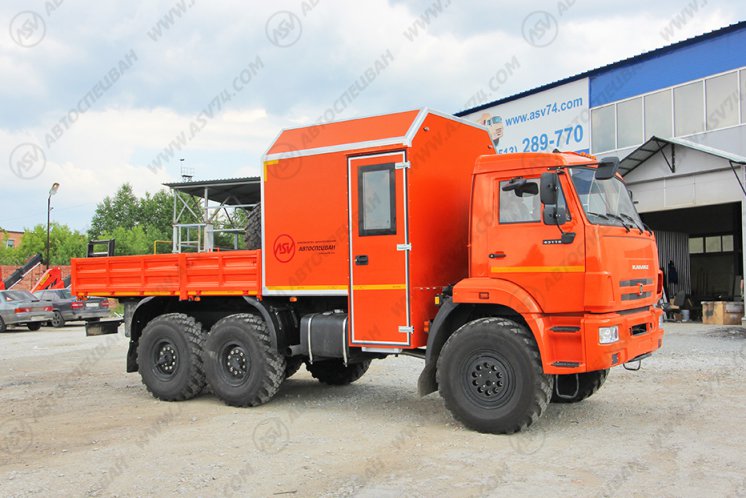 ГПА КамАЗ 43118-3027-50 без КМУ 0