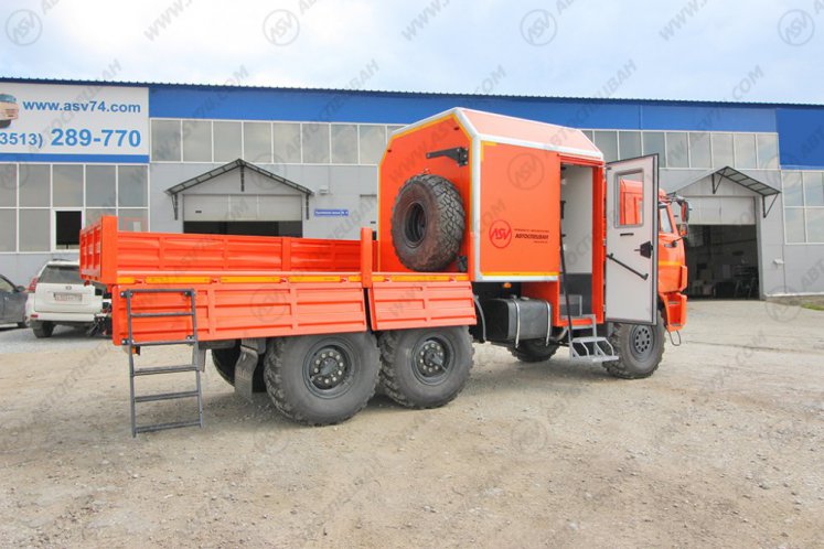 ГПА КамАЗ 43118-3027-50 без КМУ 8