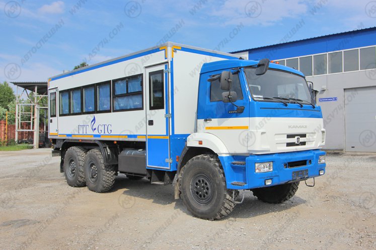Вахтовый автобус АСВ 7721 КАМАЗ 43118-3027-50, 28 мест 0