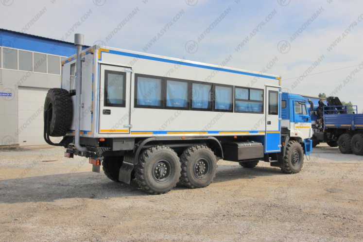 Вахтовый автобус АСВ 7721 КАМАЗ 43118-3027-50, 28 мест 3