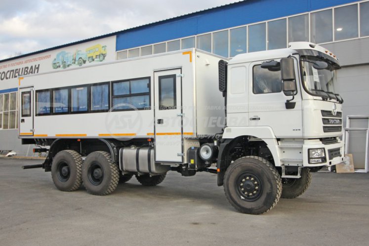 Вахтовый автобус Shacman F3000, 28 мест 0