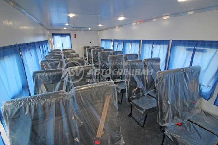Вахтовый автобус Shacman F3000, 28 мест 4