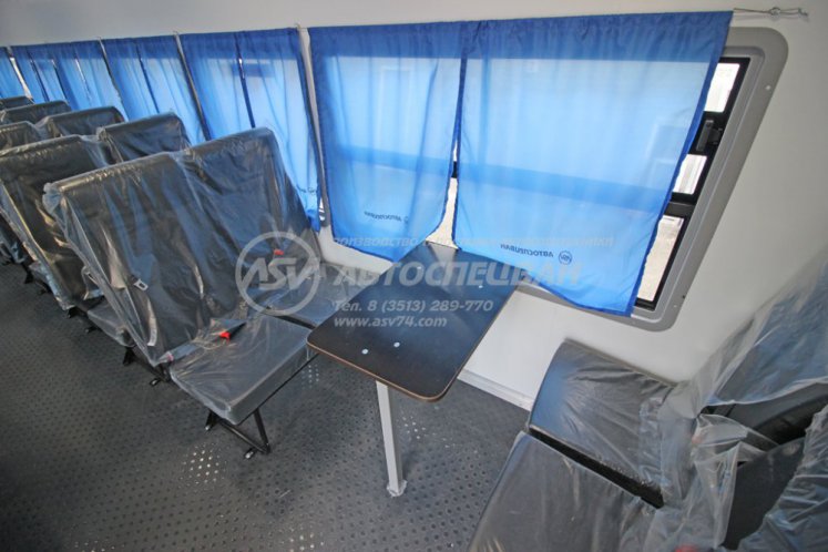 Вахтовый автобус Shacman F3000, 28 мест 5